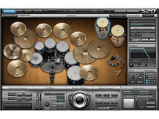 Like most drum ROMplers, SD 2.0 has a kit view.