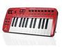 The UMA25S can be strapped on for Keytar-style playing.
