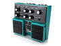 The footswitches are using for setting tempo and turning the effect on/off.