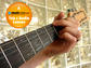 Open chords: just add a capo for unlimited accompaniment