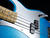 The eye-catching pickguard is chromed to a mirror finish