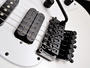 A classic DiMarzio Super Distortion is fitted in the bridge