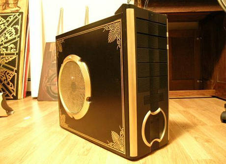 Absinthetic's tower case mod