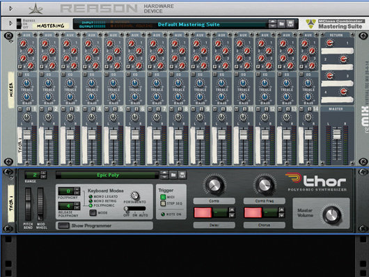 How to make a filthy electro sound in Reason 4