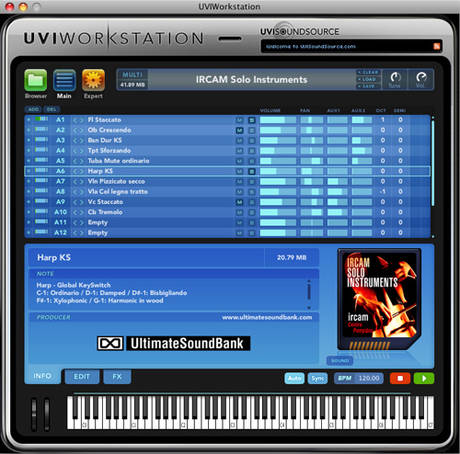 Univers sons uvi workstation 1.1